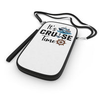 Load image into Gallery viewer, 'It's Cruise Time' Passport Wallet – Travel Document Organizer for Cruise Vacations