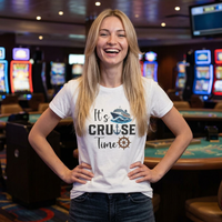 Load image into Gallery viewer, It's Cruise Time Women's Tee - Nautical Cruise Vacation Shirt