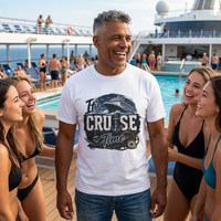 Load image into Gallery viewer, Cruise Time T-Shirt - 'It's Cruise Time' Nautical Vacation Tee